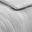 Found & Fable 3-Piece Grey Textured Poly Gauze Comforter Set, Queen
