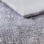 Laila Ali 5-Piece Grey Embossed Comforter Set, King