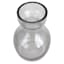 Found & Fable Grey Textured Ceramic Vase, 7"