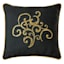 7-Piece Wayland Black & Yellow Comforter Set, Queen