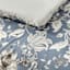 7-Piece Brighton Multicolor Floral Design Comforter Set, Queen