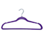 10-Pack Velvet Hangers Set, Purple