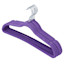 10-Pack Velvet Hangers Set, Purple