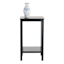 Providence Pratt Black Square Accent Table, 25"