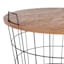 Honeybloom Wire Basket Storage Table