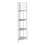 Providence Metal Corner Rack with Folding Wood-Top Shelves, 63"