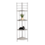 Providence Metal Corner Rack with Folding Wooden Top Shelves, 63"