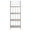 Providence Metal Baker Rack with Folding Wood-Top Shelves, 63"