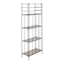 Providence Metal Baker Rack with Folding Wood-Top Shelves, 63"