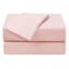 3-Piece Solid Pink Sheet Set, Twin XL