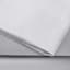 3-Piece Solid Light Grey Microfiber Sheet Set, Twin XL