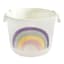 Tiny Dreamers Rainbow Round Storage Bin, Large