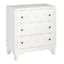 Providence Lorie 3-Drawer Wooden Cabinet, White