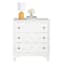 Providence Lorie 3-Drawer Wooden Cabinet, White