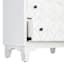 Providence Lorie 3-Drawer Wooden Cabinet, White