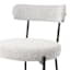 Crosby St. Harwood Dining Chair, White & Black