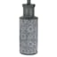 Distressed Grey Medium Table Lamp with Shade, 24"