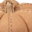 Honeybloom Fall Orange Pumpkin Shaped Throw Pillow, 18"