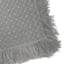 Laila Ali Grey Waffle Woven Throw Blanket, 50x60