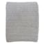 Found & Fable Grey Faux Fur Throw Blanket, 50x60