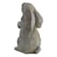 Honeybloom Outdoor Bunny Figurine, 12"