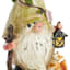 Green Hat Gnome Outdoor Garden Statue, 9"