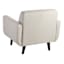 Crosby St. Hadley Tufted Back Accent Chair, Taupe