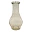 Brown Glass Bud Vase, 7"