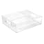Clear Split Storage Container, 12x4