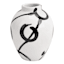 Crosby St. Black & White Artistic Ceramic Vase, 6"
