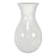 Providence White Ceramic Vase, 6"