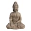Found & Fable Buddha Outdoor Garden Statue, 16"