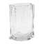 Laila Ali Clear Glass Vase, 9"