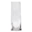Laila Ali Clear Glass Vase, 15"