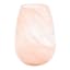 Laila Ali Pink Clouds glass vase, 9.8"