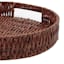 Providence Brown Wicker Tray, 10"