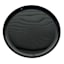 Set of 10 Black Dinner Plates, 10"