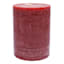 Honeybloom Red Unscented Pillar Candle, 3x4
