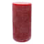 Honeybloom Red Unscented Pillar Candle, 4x8
