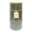 Honeybloom Green Unscented Pillar Candle, 4x8
