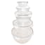 Farberware 10-Piece Round Food Storage Container Set, Grey
