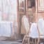 Glass Framed City Storefront Print Wall Art, 20"