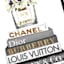 Framed Glam Books Canvas Wall Art, 12x16