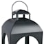 Providence Black Metal Arch Lantern, 17"