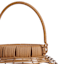 Found & Fable Natural Brown Faux Wicker Barrel Outdoor Lantern with LED Bulb, Large