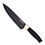Farberware 12-Piece Black with Brass Kitchen Knife Set
