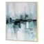 Framed Abstract Canvas Wall Art, 30"