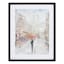 Glass Framed City Print Wall Art, 16x20