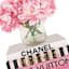 Framed Glam Books Canvas Wall Art, 12x16