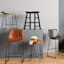Crosby St. Jude Grey Backless Counter Stool, 24"